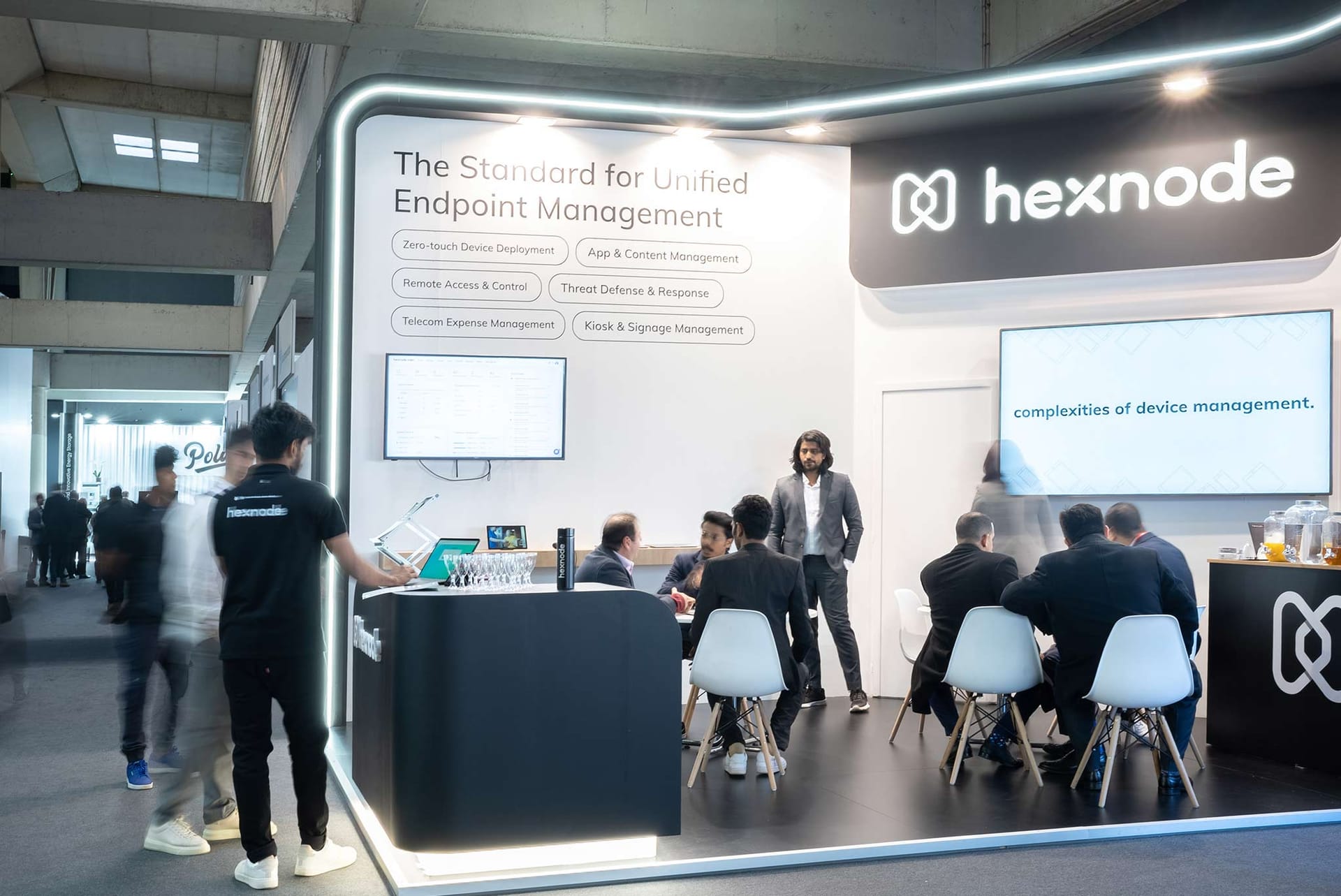 MWC2023 Hexnode with Customers