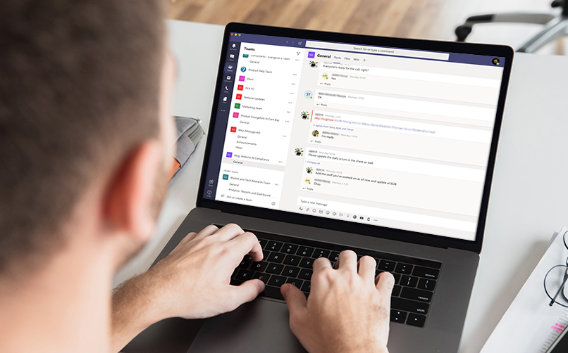 war against covid microsoft teams