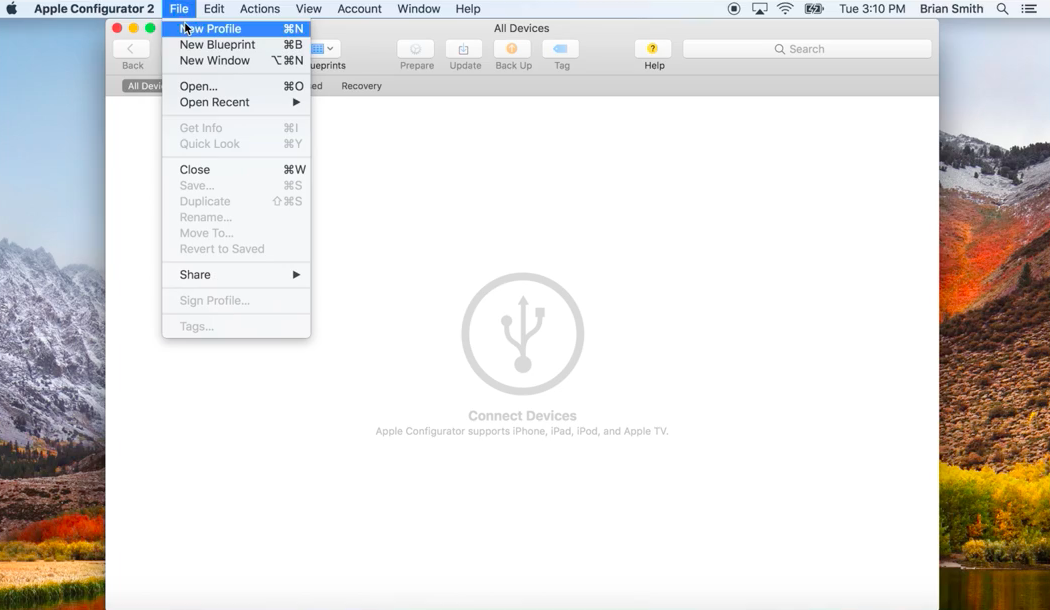 iphone configuration utility for mac os x
