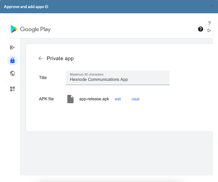 google play store console