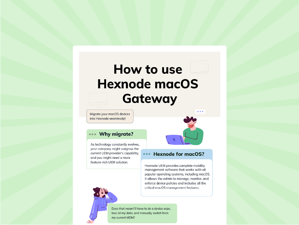 How to use Hexnode Gateway